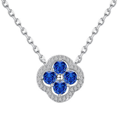 [Noble Jewelry]Exquisite Necklace With Four-Leaf Clover Flower Design